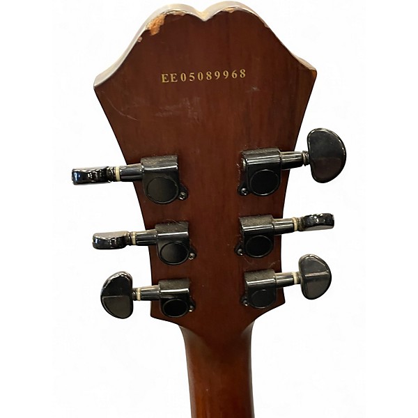 Used Epiphone Dot Studio Worn Brown Hollow Body Electric Guitar