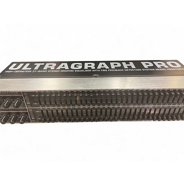 Used Behringer ULTRAGRAPH PRO Equalizer