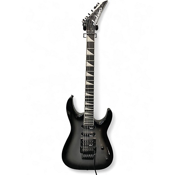 Used Jackson JS34Q Dinky Silverburst Solid Body Electric Guitar