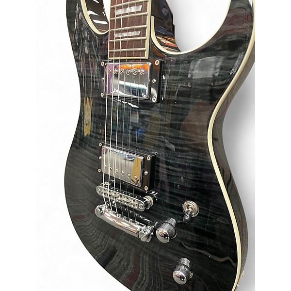 Used G&L ASCARI GTS Trans Black Solid Body Electric Guitar