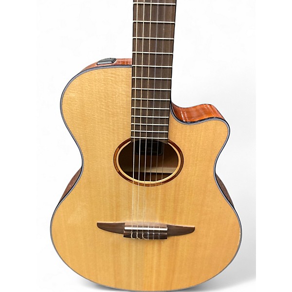 Used Yamaha ntx1 Natural Acoustic Electric Guitar