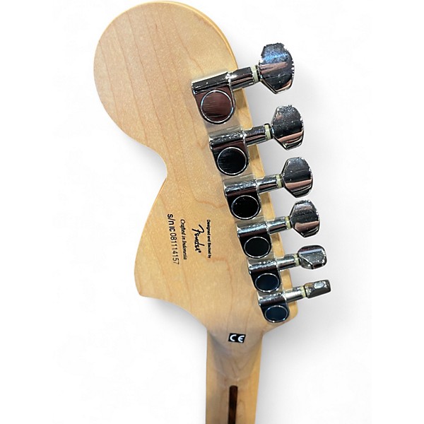 Used 2004 Squier Hello Kitty Stratocaster Single Hum Pink With Kitty Pickguard Pink Solid Body Electric Guitar