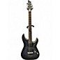 Used Schecter Guitar Research C1 Platinum TRANSLUCENT BLACK Solid Body Electric Guitar thumbnail