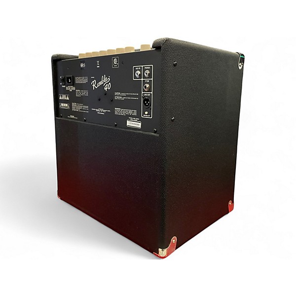 Used Fender RUMBLE 40 Bass Combo Amp