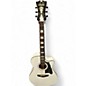 Used D'Angelico Premiere Gramercy Grand Auditorium White Acoustic Electric Guitar thumbnail