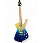 Used Ibanez iceman IC420fm blue fade Solid Body Electric Guitar thumbnail