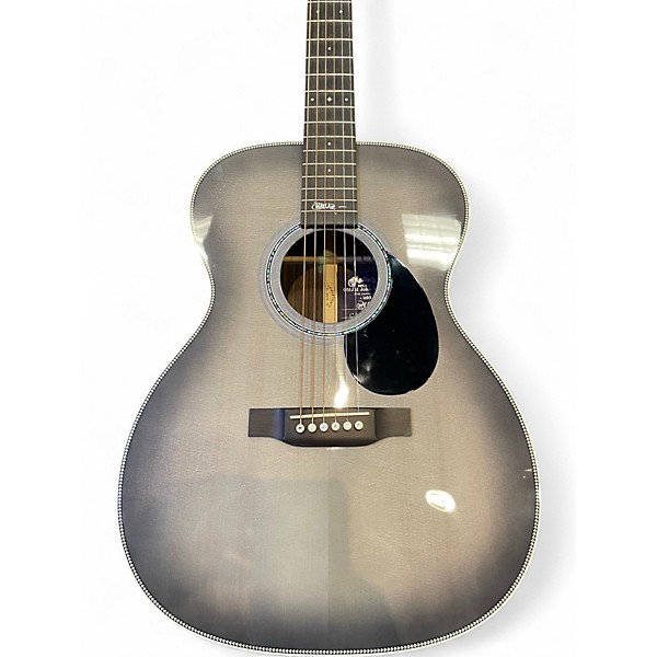 Used Martin OMJM John Mayer Signature Grey Sunburst Acoustic Electric Guitar