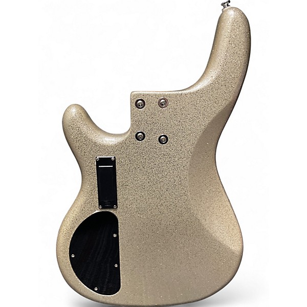 Used Daisy Rock Rock Candy GOLD SPARKLE Electric Bass Guitar