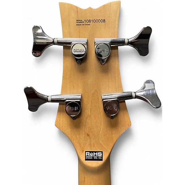 Used Daisy Rock Rock Candy GOLD SPARKLE Electric Bass Guitar