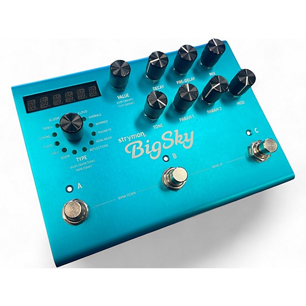 Used Strymon Bigsky Reverb Effect Pedal