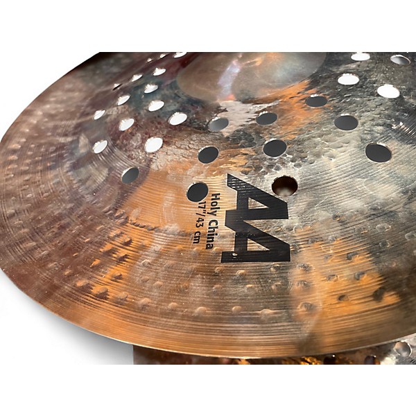 Used SABIAN 17in AA Holy China Brilliant Cymbal