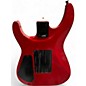Used Jackson JS34Q Dinky Trans Red Solid Body Electric Guitar