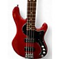 Used Fender American Deluxe Dimension Bass IV Trans Red Electric Bass Guitar thumbnail