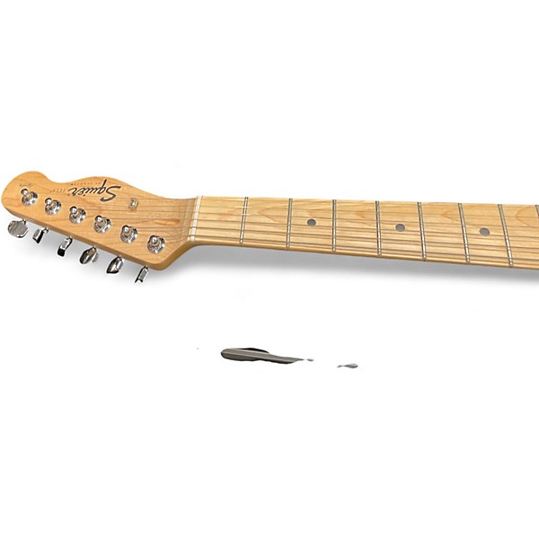 Used Squier Affinity Telecaster Antique White Solid Body Electric Guitar