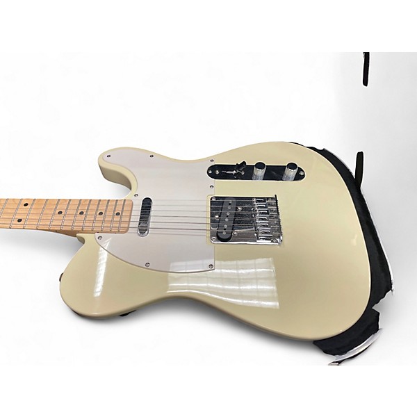 Used Squier Affinity Telecaster Antique White Solid Body Electric Guitar