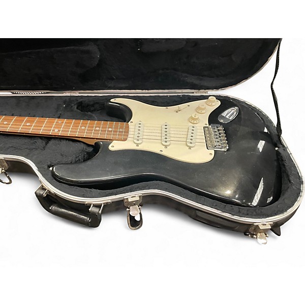 Used Squier Affinity Stratocaster Black Solid Body Electric Guitar