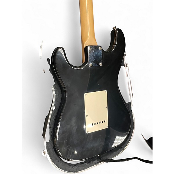 Used Squier Affinity Stratocaster Black Solid Body Electric Guitar