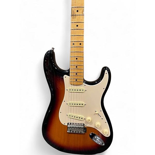 Used Fender Standard Stratocaster 2 Color Sunburst Solid Body Electric Guitar
