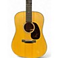 Used Martin D18 Natural Acoustic Guitar