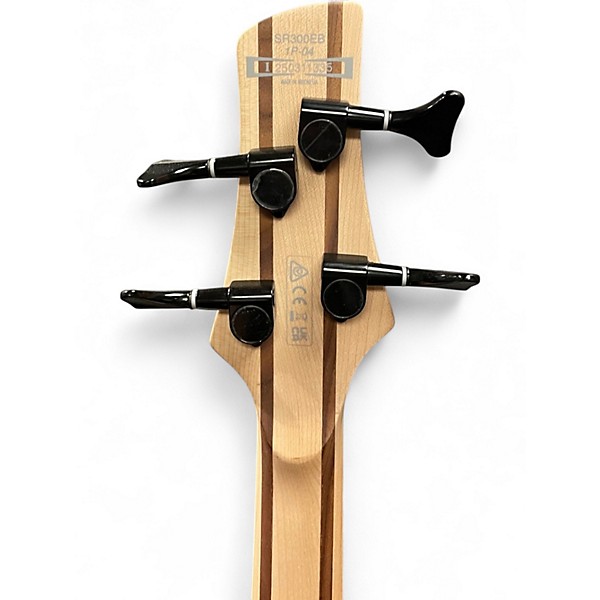 Used Ibanez SR300 Black Electric Bass Guitar