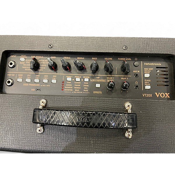 Used VOX Valvetronix VT20X 20W 1x8 Guitar Combo Amp