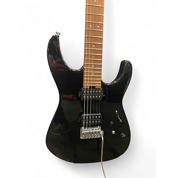 Used Charvel Pro-Mod DK24 HH Gloss Black Solid Body Electric Guitar