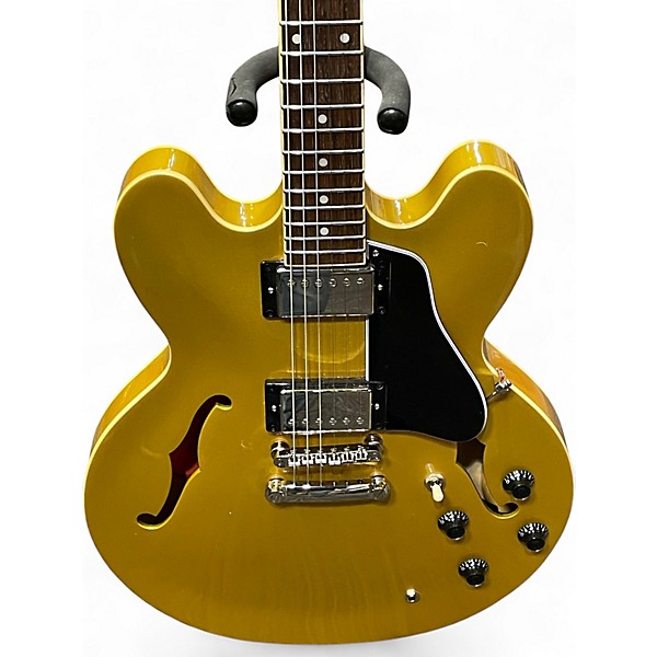Used Epiphone ES335 TRAD IG Gold Top Hollow Body Electric Guitar