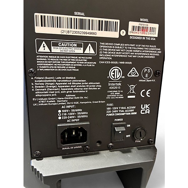 Used HeadRush frfr108 Guitar Cabinet