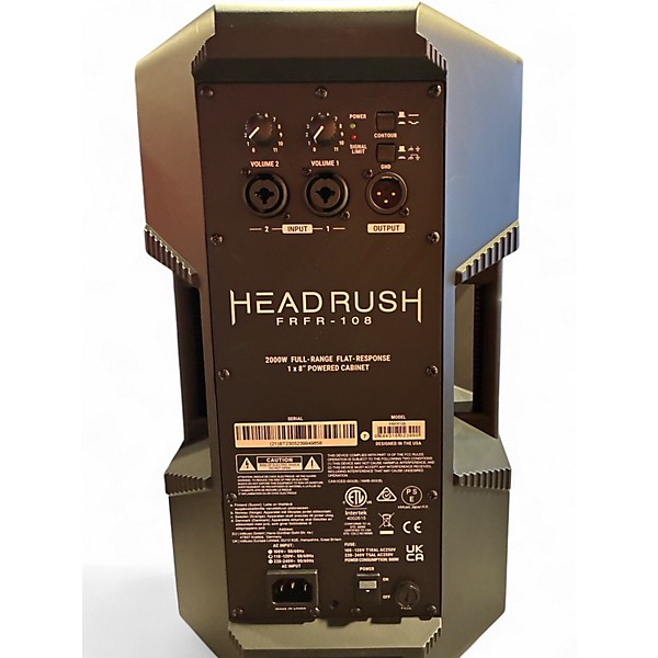 Used HeadRush frfr108 Guitar Cabinet