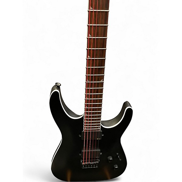Used Jackson SLA6 DX BARITONE Black Solid Body Electric Guitar