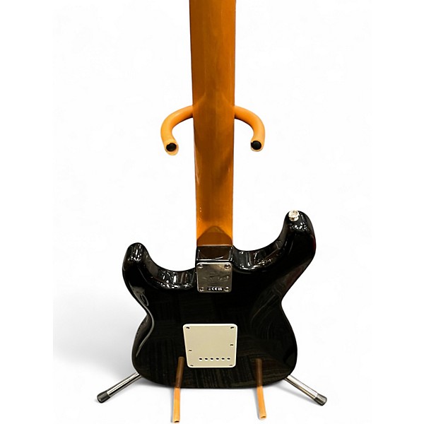 Used Squier CLASSIC VIBES 70'S STRATOCASTER BLACK Solid Body Electric Guitar