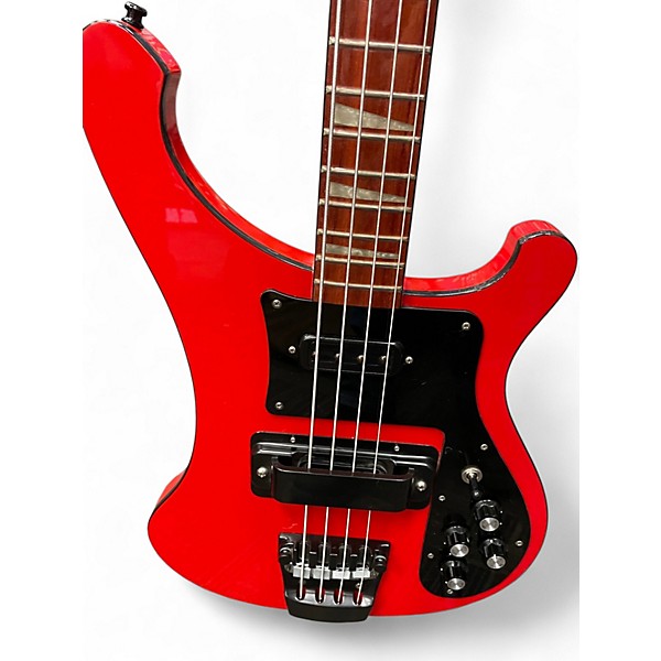 Vintage 1987 Rickenbacker 4003 BT Red Electric Bass Guitar