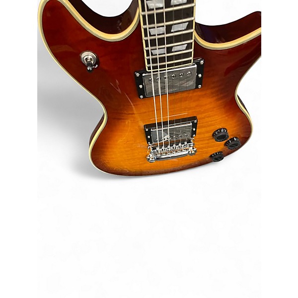 Used Schecter Guitar Research Tempest Custom Vintage Sunburst Solid Body Electric Guitar