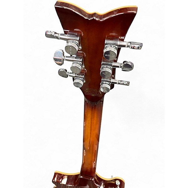 Used Schecter Guitar Research Tempest Custom Vintage Sunburst Solid Body Electric Guitar