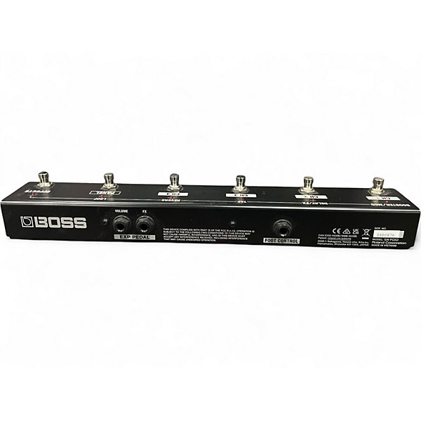 Used BOSS GA-FC foot controller Footswitch