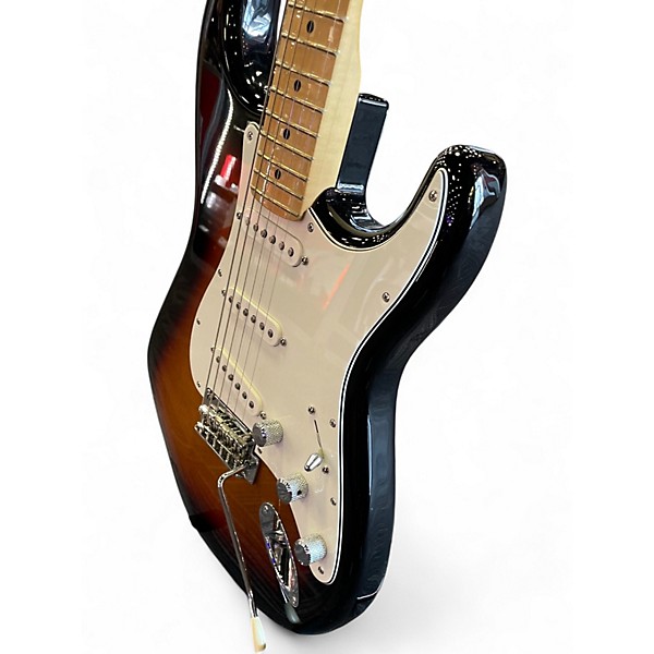 Used Fender Player Stratocaster 2 Tone Sunburst Solid Body Electric Guitar