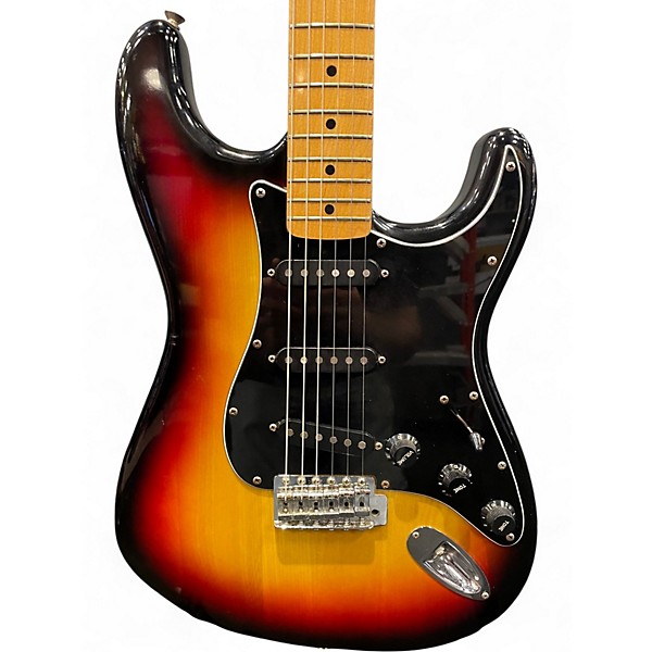 Vintage 1970s Hondo PROFESSIONAL II 3 Color Sunburst Solid Body Electric Guitar