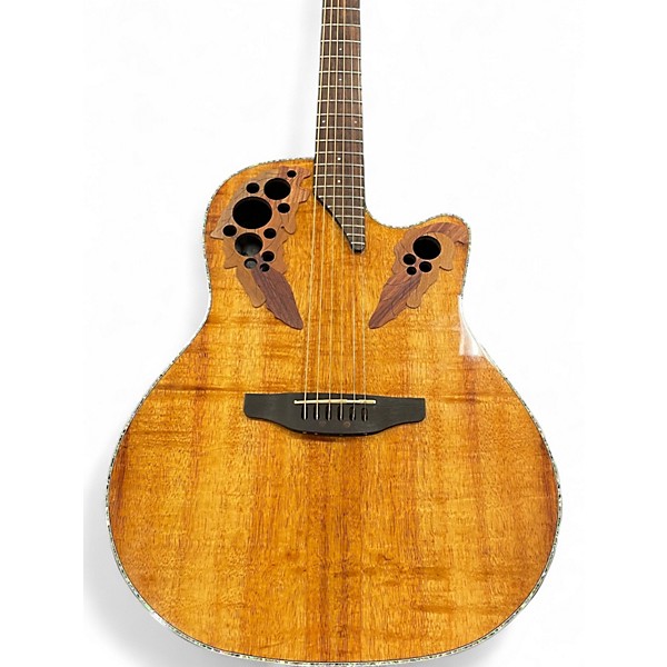 Used Ovation CE44P-FKOA KOA Acoustic Electric Guitar