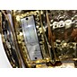 Used Pearl 6X14 JIMMY DEGRASSO HAND HAMMERED GOLD Drum
