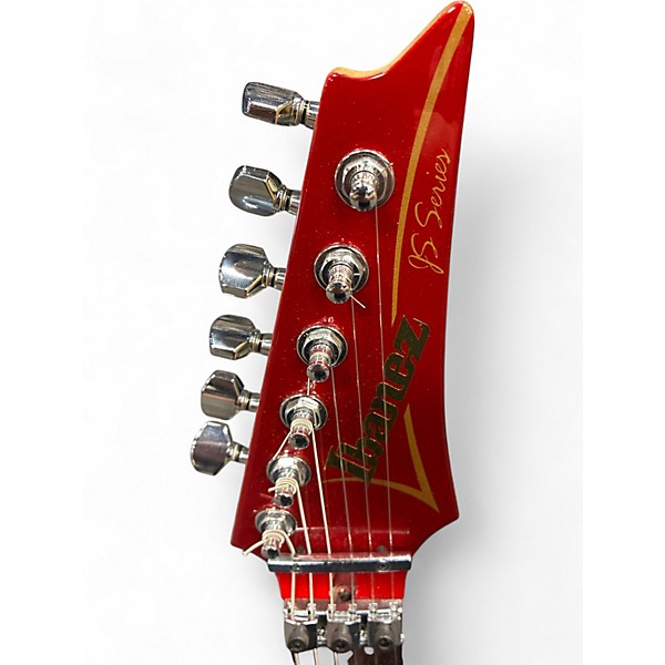 Used Ibanez JS1200-CA JOE SATRIANI SIGNATURE Candy Apple Red Solid Body Electric Guitar