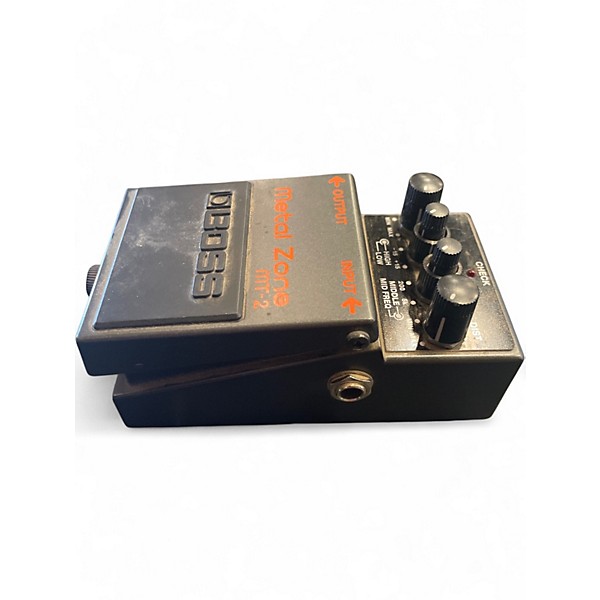 Used BOSS MT2 Metal Zone Distortion Effect Pedal
