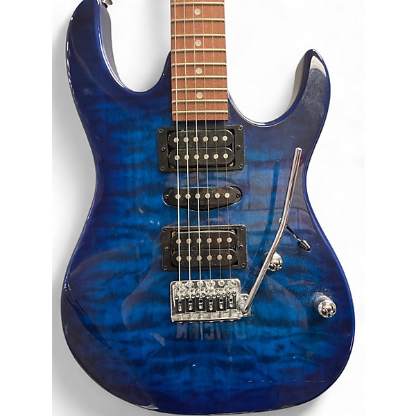 Used Ibanez GRX70 Ocean Blue Solid Body Electric Guitar