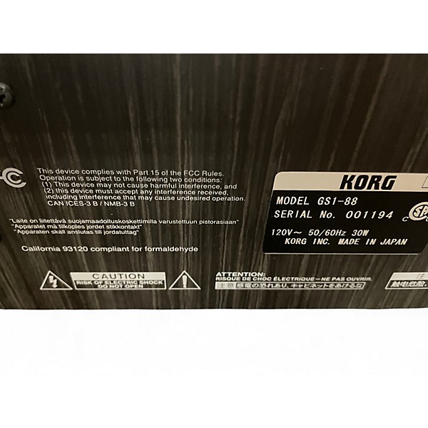 Used KORG GRANDSTAGE Keyboard Workstation