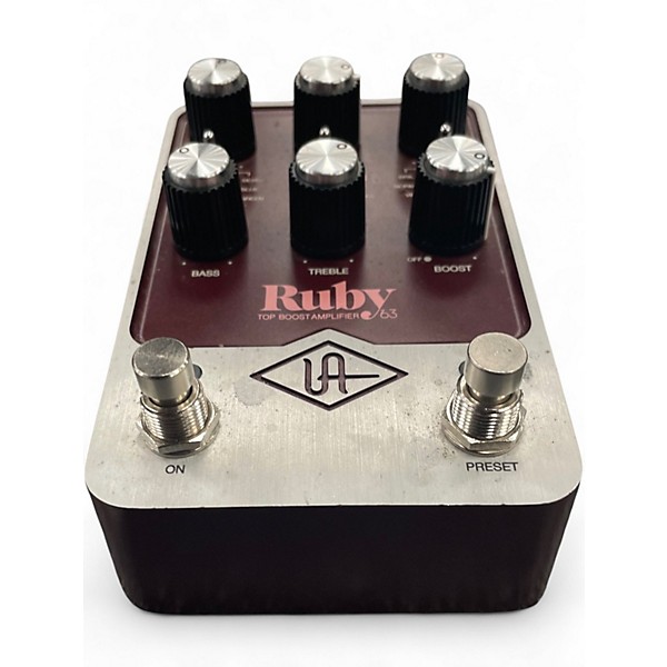 Used Universal Audio Ruby '63 Top Boost Effect Pedal