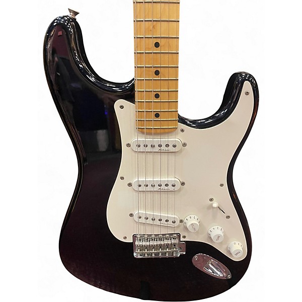 Used Fender Eric Clapton Stratocaster Black Solid Body Electric Guitar