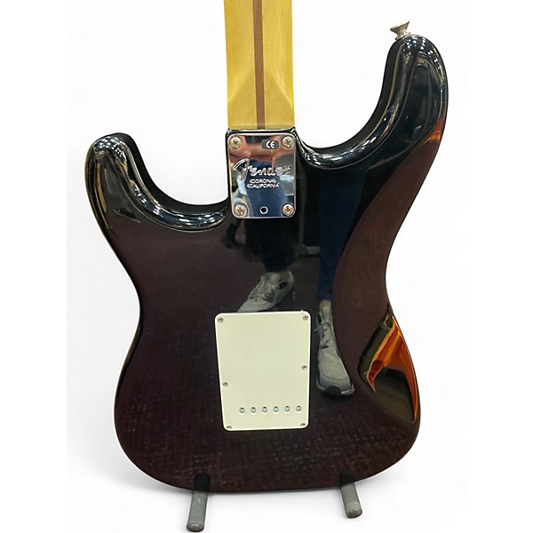 Used Fender Eric Clapton Stratocaster Black Solid Body Electric Guitar