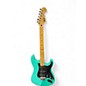 Used Fender SQUIER SERIES STRATOCASTER GREEN Solid Body Electric Guitar thumbnail