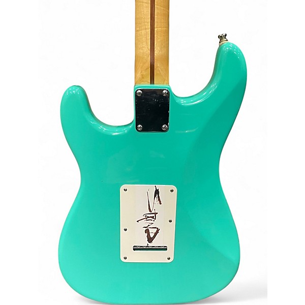 Used Fender SQUIER SERIES STRATOCASTER GREEN Solid Body Electric Guitar