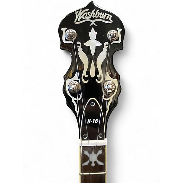 Used Washburn B16K 2 Color Sunburst Banjo