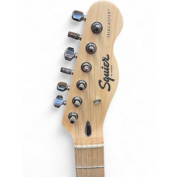 Used Squier Telecaster TV Yellow Solid Body Electric Guitar